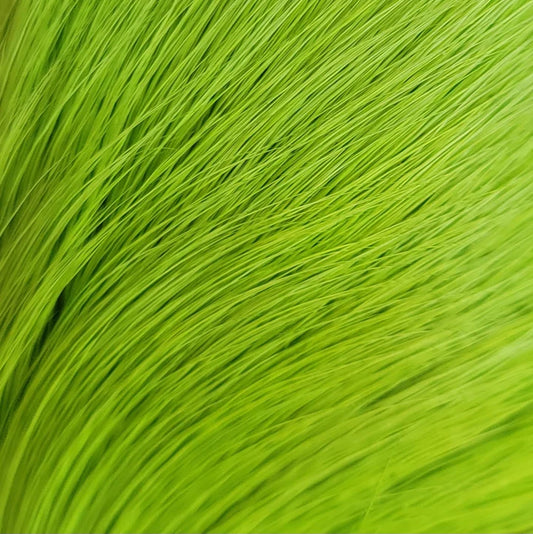 Shor Deer Body Dyed From White Fluorescent Green 8 g
