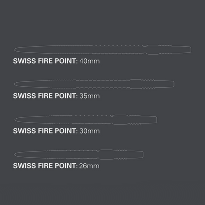 Target Darts Swiss Firepoint Black 26 mm