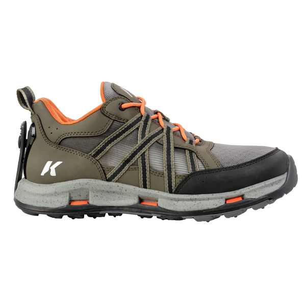 Korkers All Axis Shoe Vibram XS Trek Sole Green Size 12
