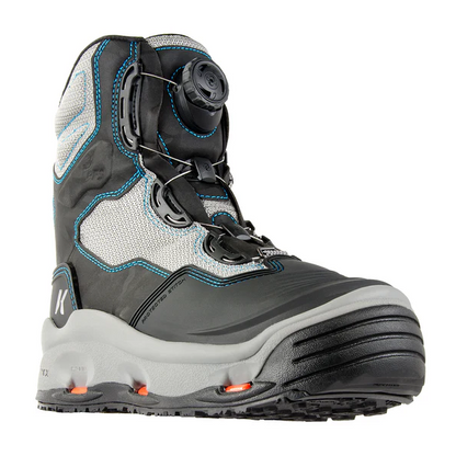 Korkers BOA Darkhorse Boot Felt and Kling-On Sole Women's Size 11