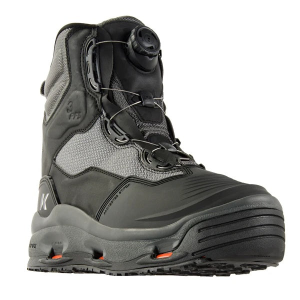 Korkers Darkhorse Boots with Felt and Kling-On Soles Size 15