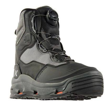 Korkers Darkhorse Boots with Felt and Kling-On Soles Size 15