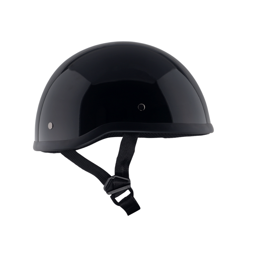Classic Beanie Helmet Without Visor QR Dull Black Size 2XL