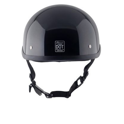 Classic Beanie Helmet Without Visor QR Dull Black Size 2XL