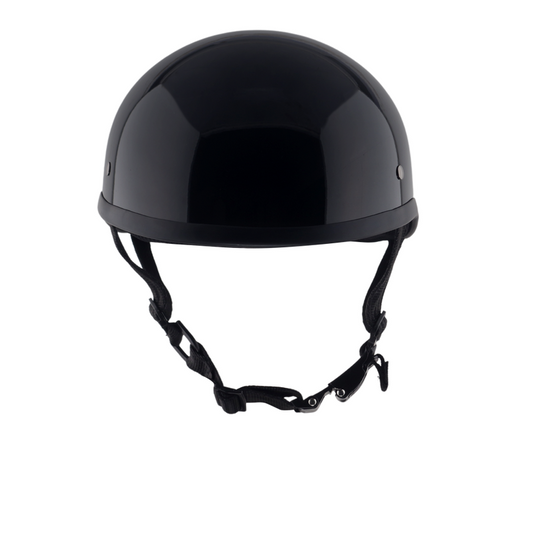 Classic Beanie Helmet Without Visor QR Dull Black Size 2XL