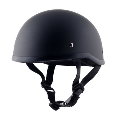 Classic Beanie Helmet Without Visor QR Glossy Black Size S