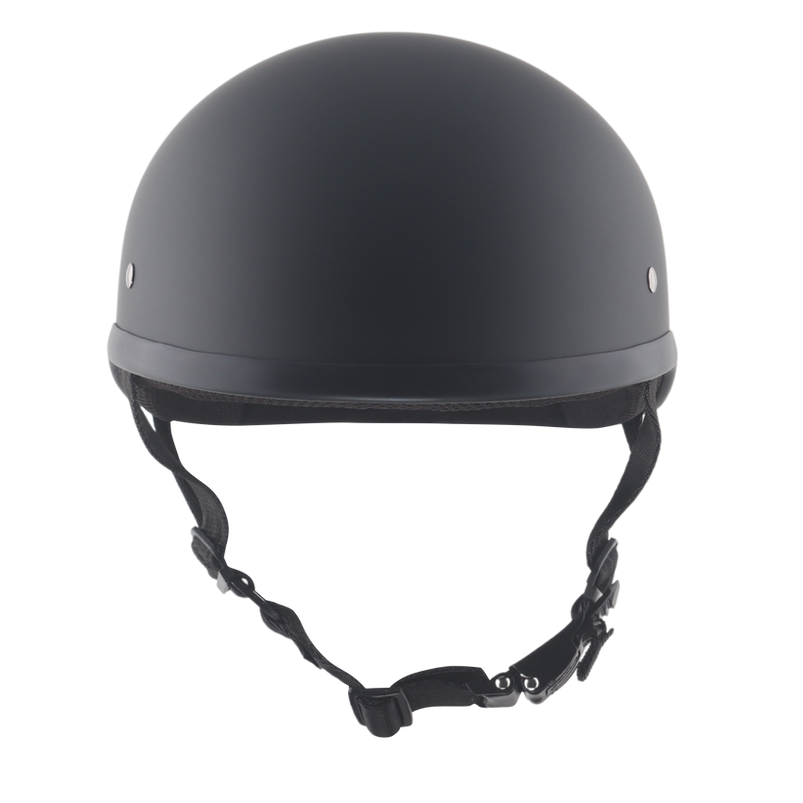 Classic Beanie Helmet Without Visor QR Glossy Black Size S