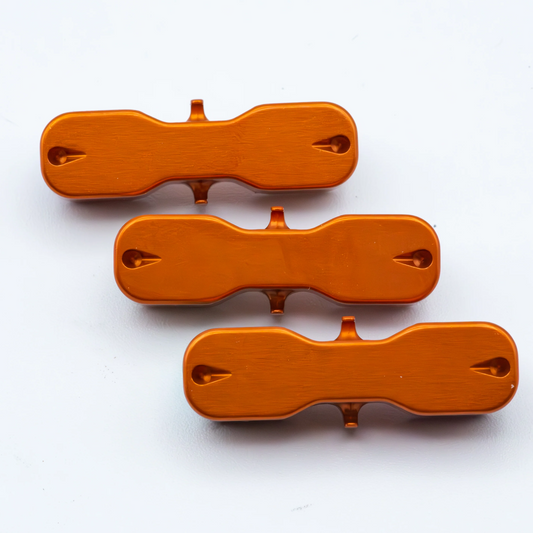 Cling Mag Grab Rod Rack Rod Mount Orange 3-Pack