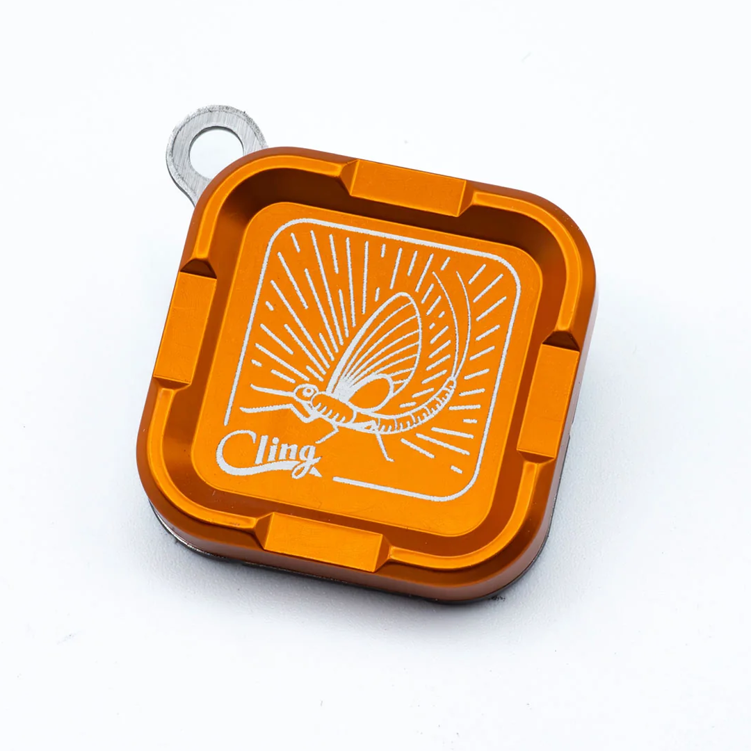 Cling Mag Grab Mini Magnetic Fly Patch Rising Dun Orange