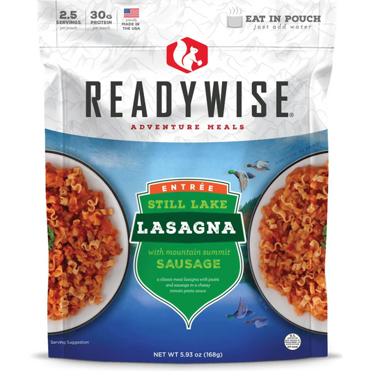 ReadyWise Cheesy Lasagna With Sausage