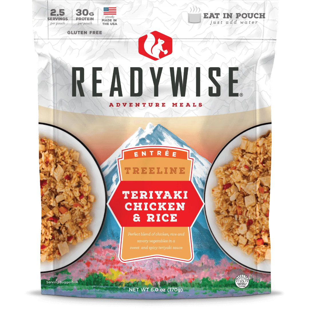 ReadyWise Teriyaki Chicken with Rice