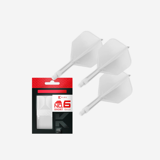 Target Darts K-Flex No. 6 White Short