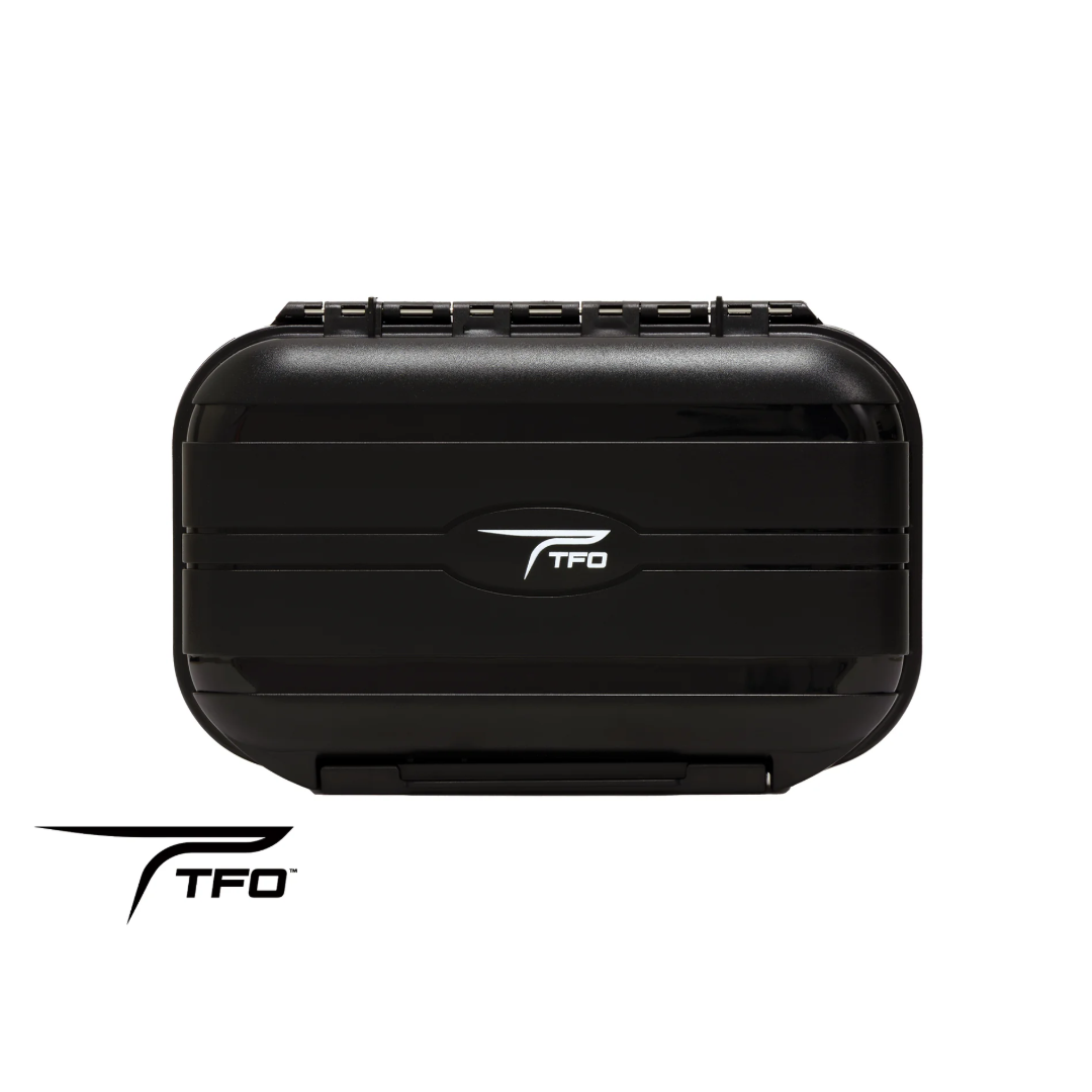 TFO Waterproof 12 Compartment 2-Sided Fly Box Large