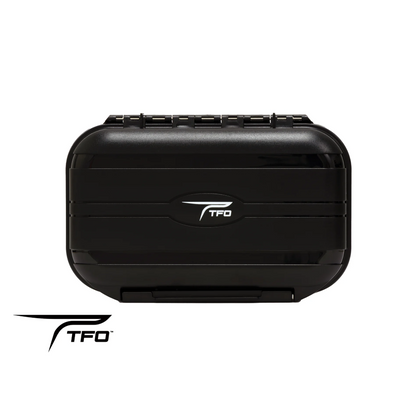 TFO Waterproof 12 Compartment 2-Sided Fly Box Large