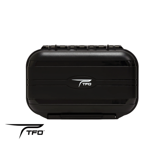 TFO Waterproof 12 Compartment 2-Sided Fly Box Large