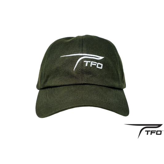 TFO Flyrod Ball Cap Dark Olive