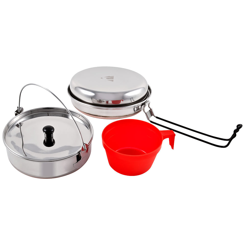 Chinook Ridgeline Stainless-Steel Solo Mess Kit