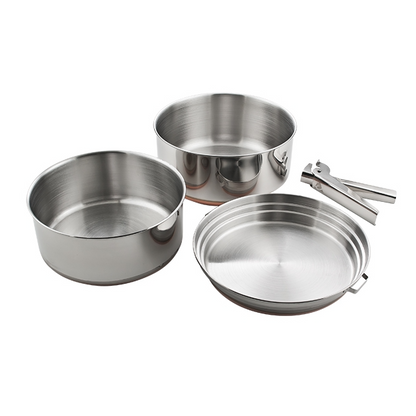Chinook Plateau Stainless Steel Cookset