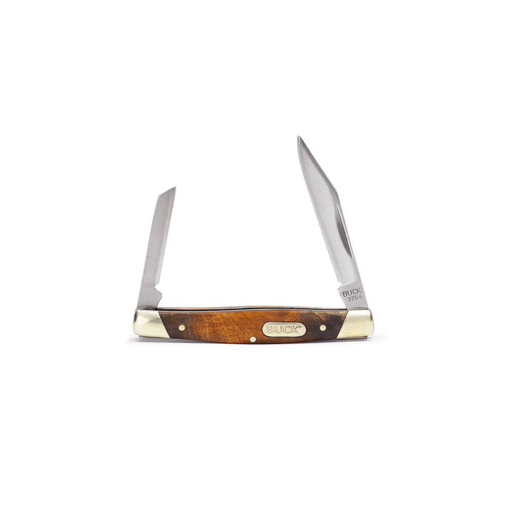 Buck 375 Deuce Knife Woodgrain