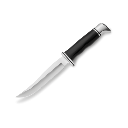 Buck 105 Pathfinder Knife with Sheath Black Phenolic