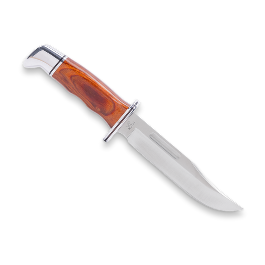 Buck 119 Special Knife with Leather Sheath DymaLux Cocobolo Heritage