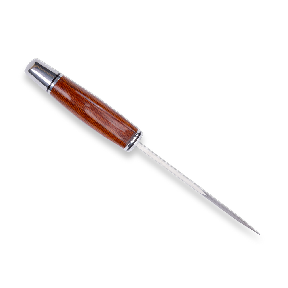Buck 119 Special Knife with Leather Sheath DymaLux Cocobolo Heritage