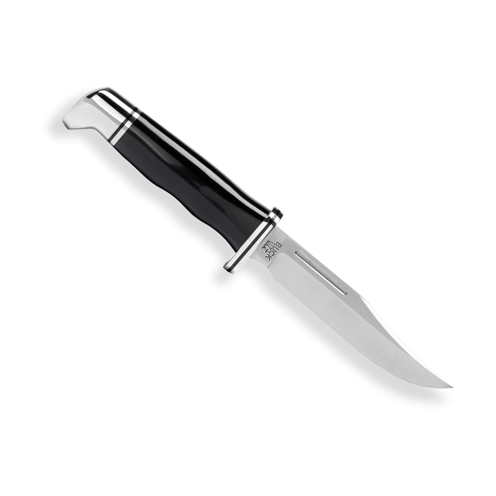 Buck 117 Brahma Knife with Sheath Black