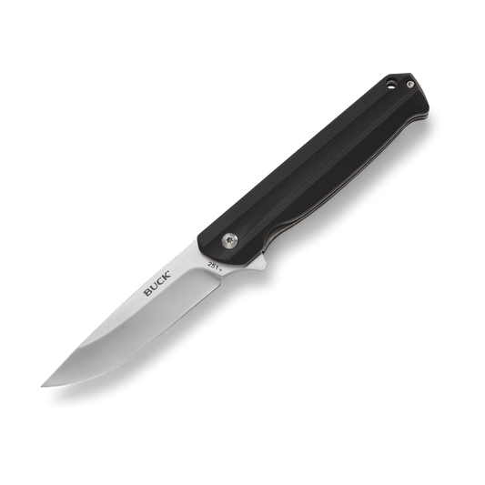 Buck 251 Langford Knife with Pocket Clip Black