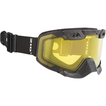 CKX 210° Trail Goggles Matte Black and Yellow