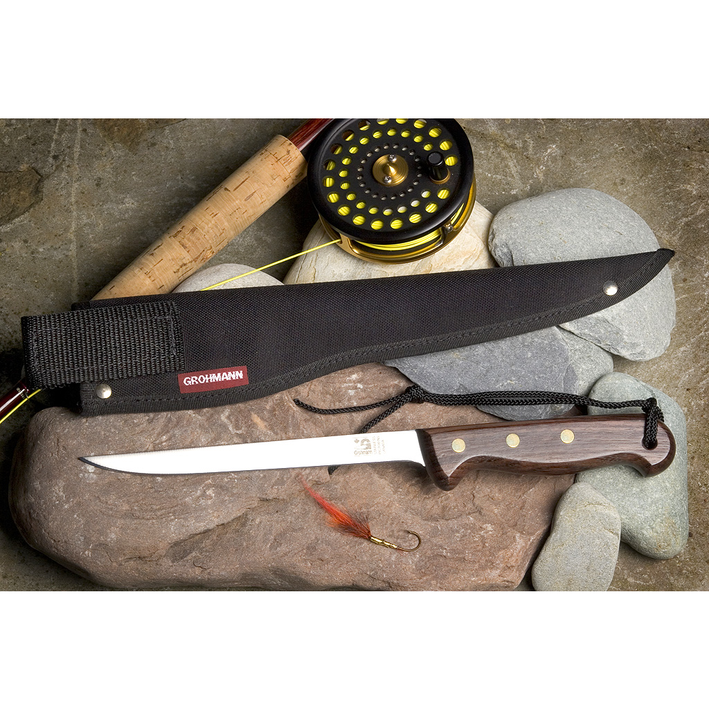 Grohmann 8" Fillet Knife with Sheath