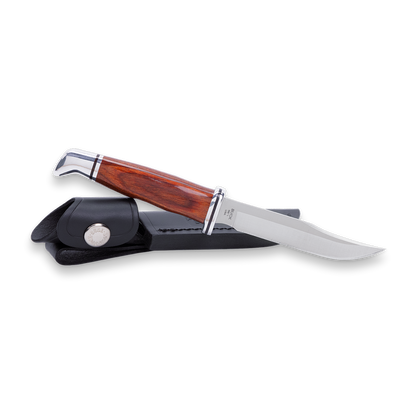 Buck 102 Woodsman Knife with Sheath Cocobolo