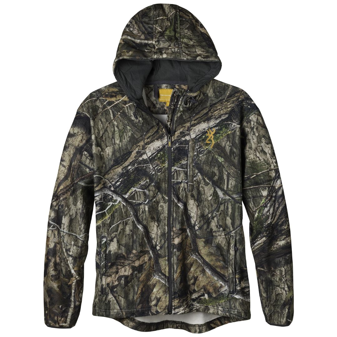 Browning Wasatch Jacket Fleece Mossy Oak Country DNA Size M