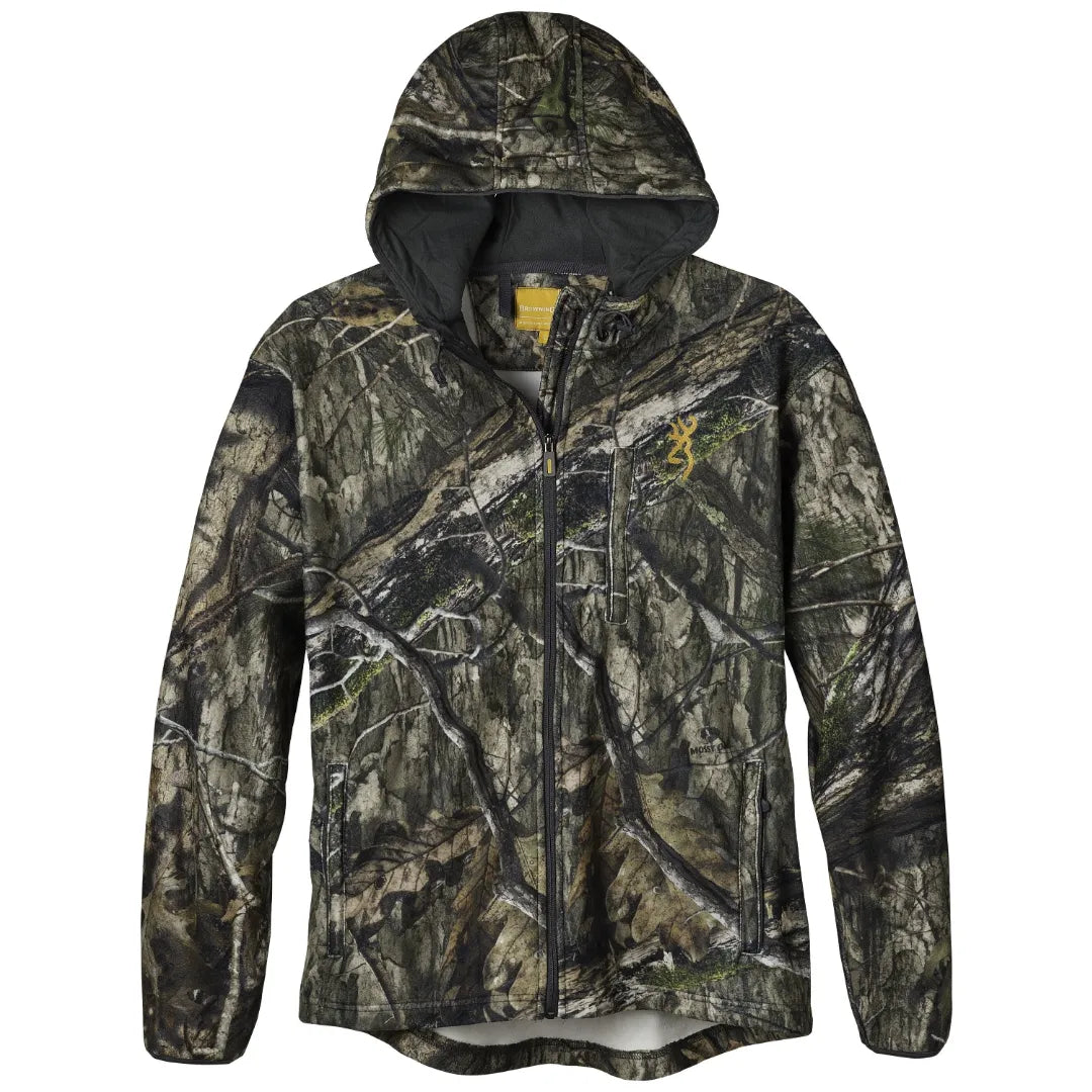 Browning Wasatch Fleece Jacket in Mossy Oak Country DNA