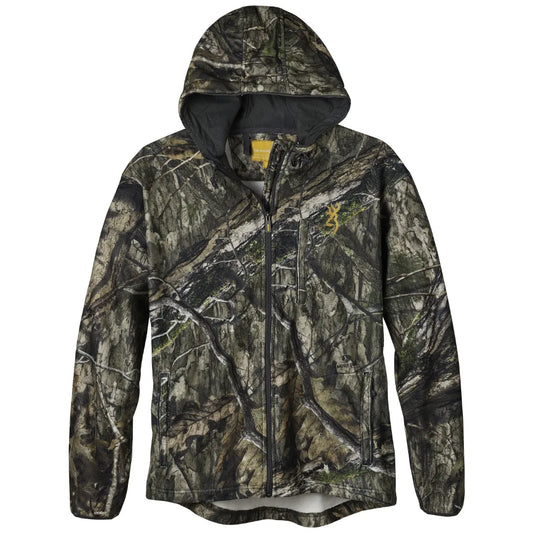 Browning Wasatch Fleece Jacket in Mossy Oak Country DNA