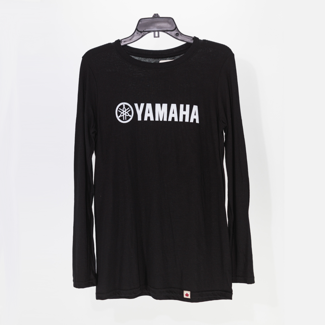 Yamaha Classic Long-Sleeved Shirt Black Size M