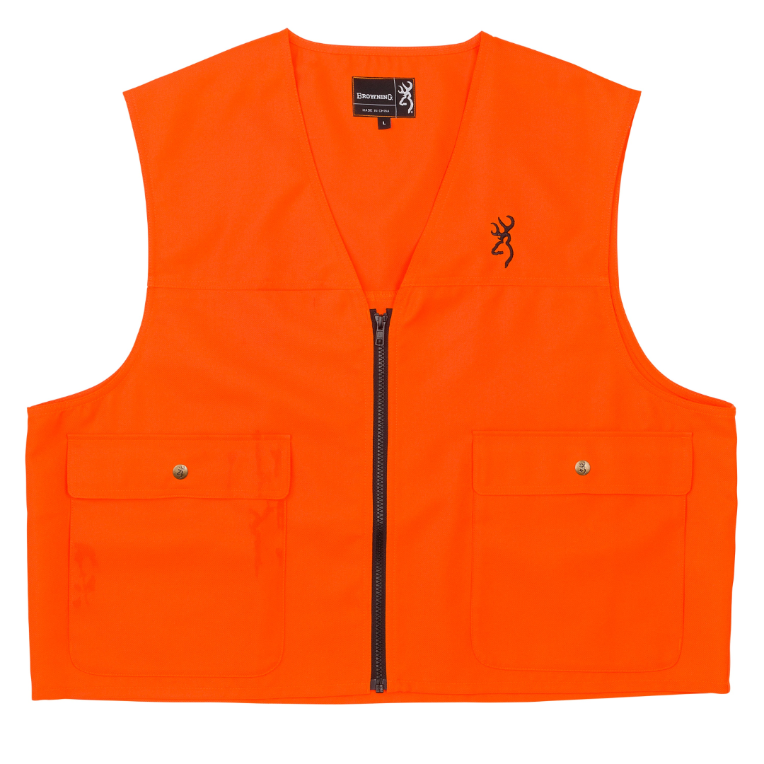Browning Safety Vest Blaze Orange Size S