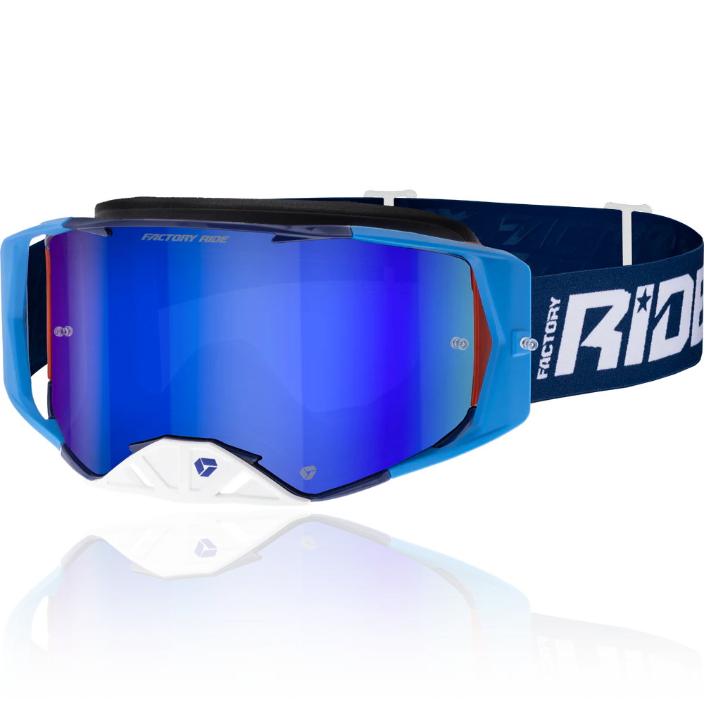 FXR Factory Ride MX Goggles Icebox