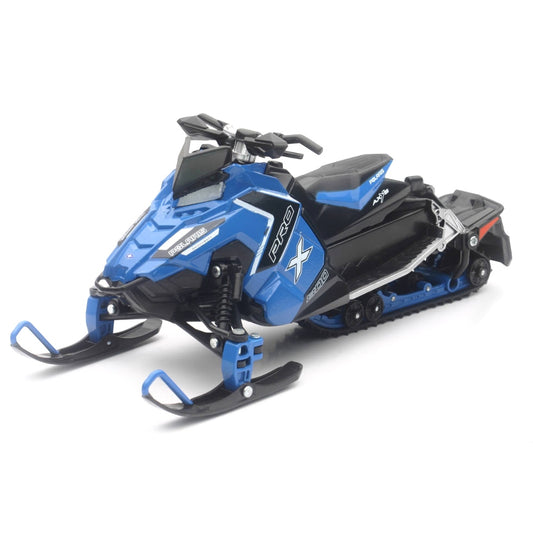 New-Ray Toys Scale Model Polaris Switchback 800 Blue and Black