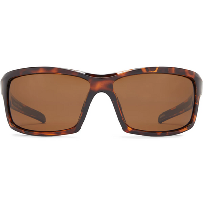 Fisherman Tern Polarized Eyewear Shiny Tortoise with Brown Lens