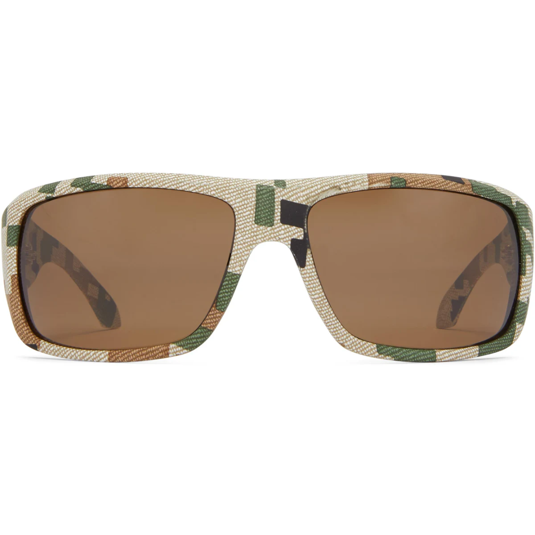 Fisherman Everglade Polarized Eyewear Digital Camo with Brown Lens