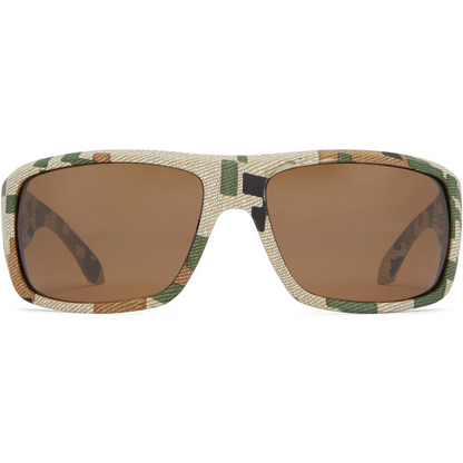 Fisherman Everglade Polarized Eyewear Digital Camo with Brown Lens