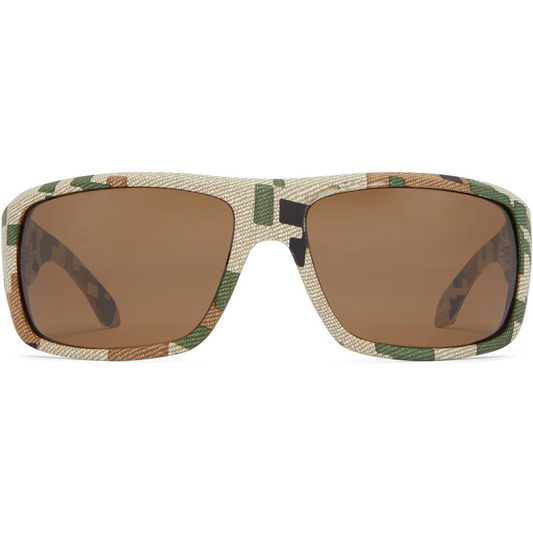 Fisherman Everglade Polarized Eyewear Digital Camo with Brown Lens