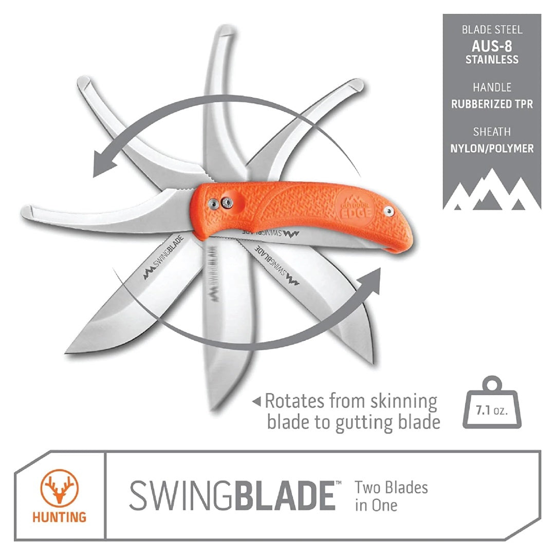 Outdoor Edge Swingblade Orange