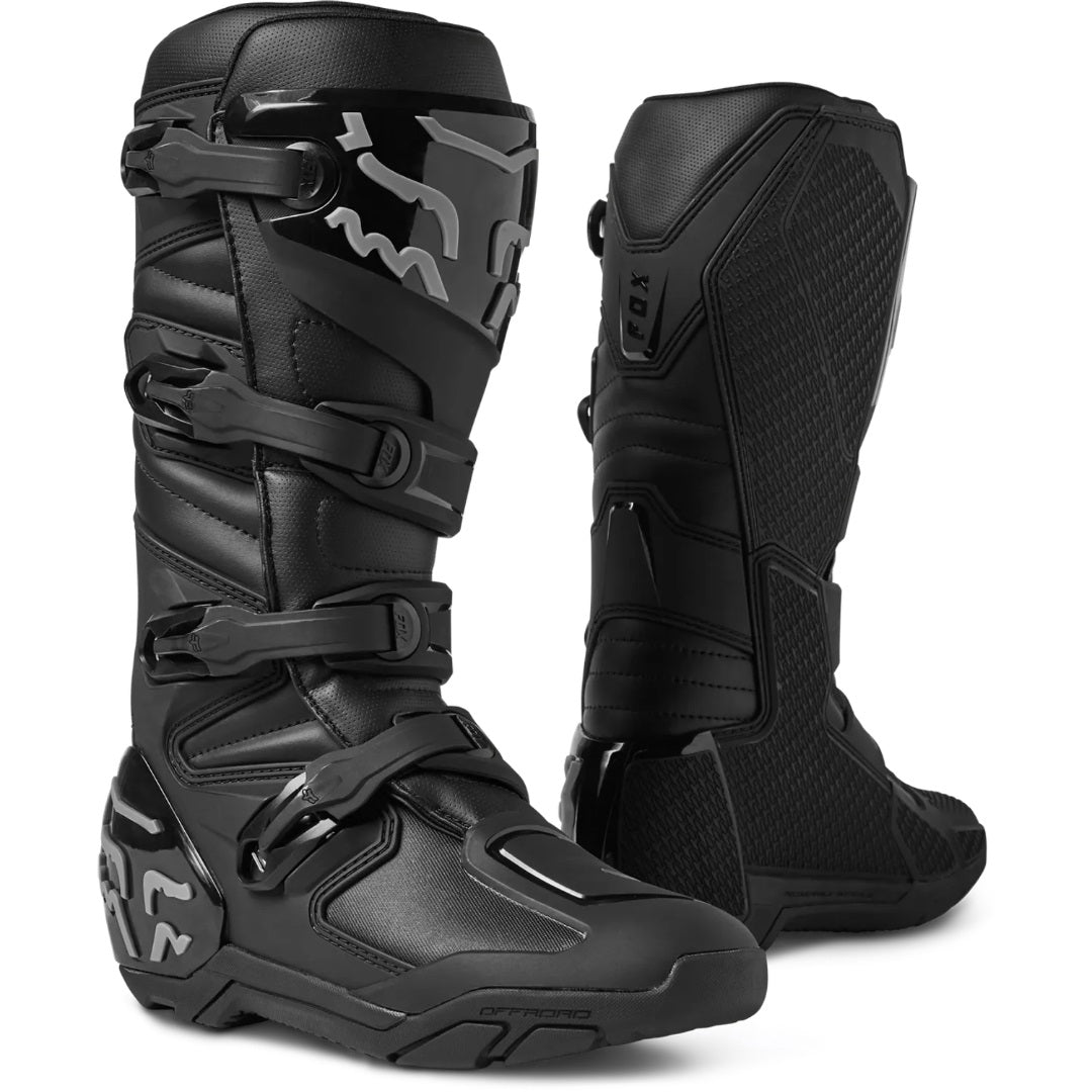 Fox Comp X MX Boots Black Size 9