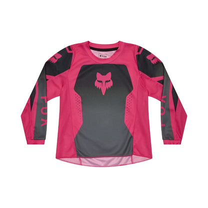 Fox 180 Shield Jersey Kid's Black and Pink Size S