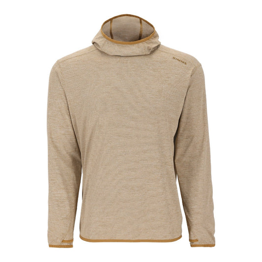 Simms Stone Cold Hoodie Sepia Men's Size XL