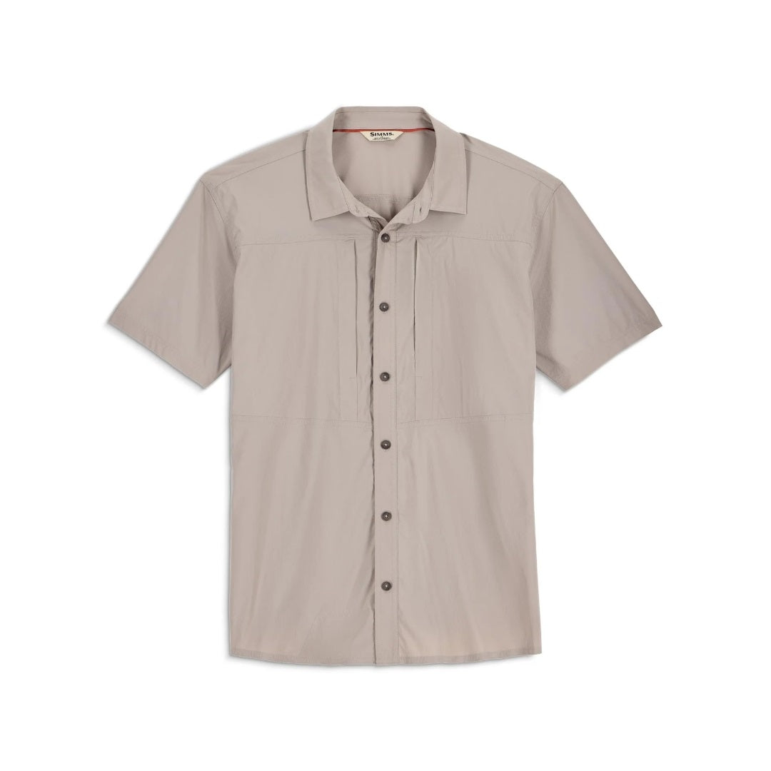 Simms Stone Cold Short Sleeve Shirt Men's Dolomite Size L