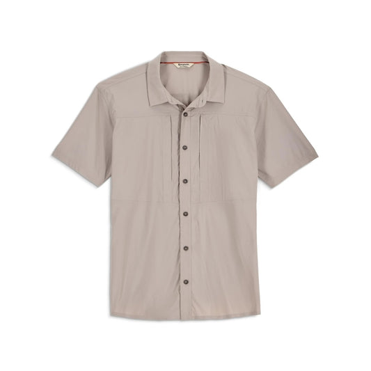 Simms Stone Cold Short Sleeve Shirt Men's Dolomite Size L
