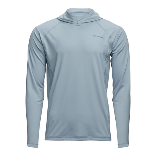 Simms Challenger Solar Hoodie Men's Steel Blue Size L