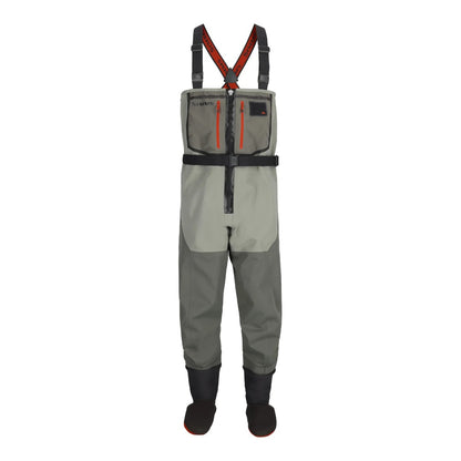 Simms Freestone Z Stockingfoot Waders Men's Smoke 9-11 Boot Size M